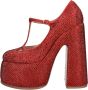 Casadei Met Hak Rood Red Dames - Thumbnail 2