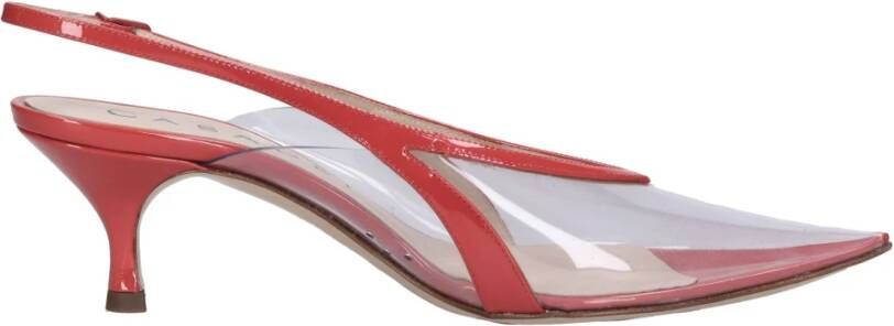 Casadei Met Hak Rood Red Dames