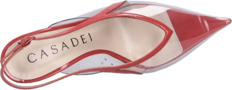 Casadei Met Hak Rood Red Dames