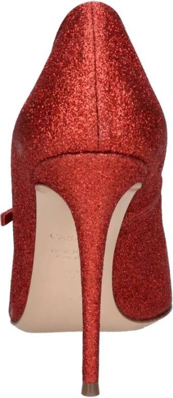 Casadei Met Hak Rood Red Dames