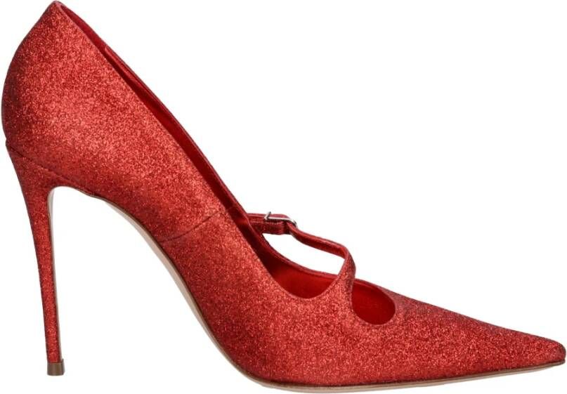 Casadei Met Hak Rood Red Dames