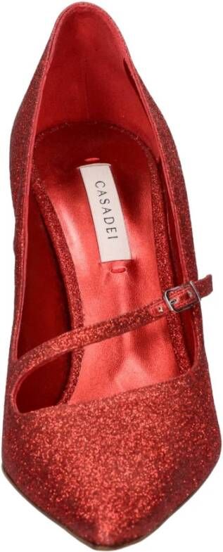 Casadei Met Hak Rood Red Dames