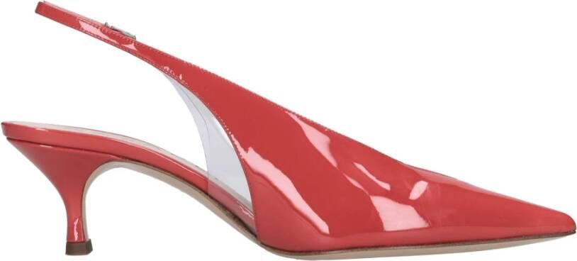 Casadei Met Hak Rood Red Dames