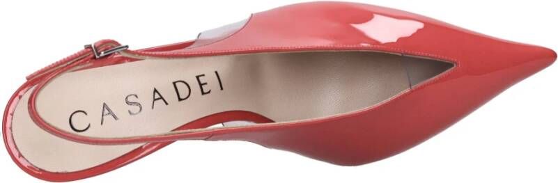 Casadei Met Hak Rood Red Dames