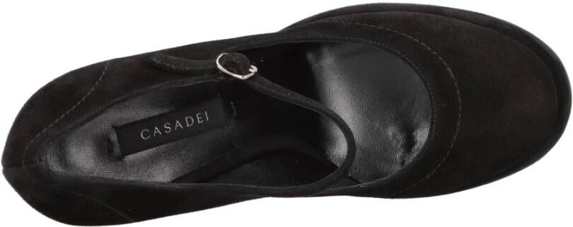 Casadei Met hak zwart Black Dames