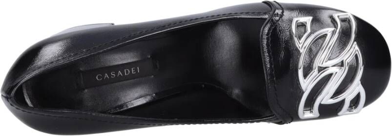 Casadei Met hak zwart Black Dames