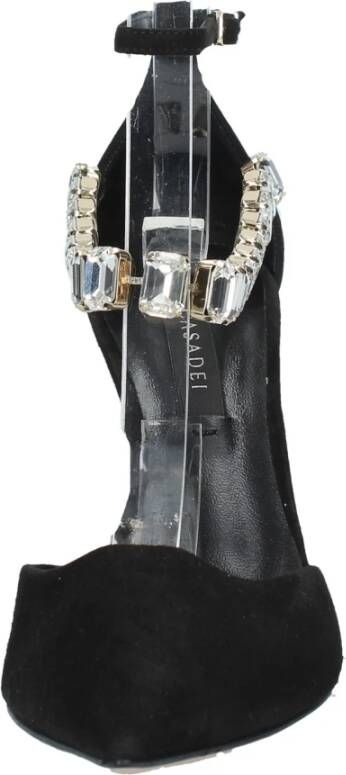 Casadei Met hak zwart Black Dames