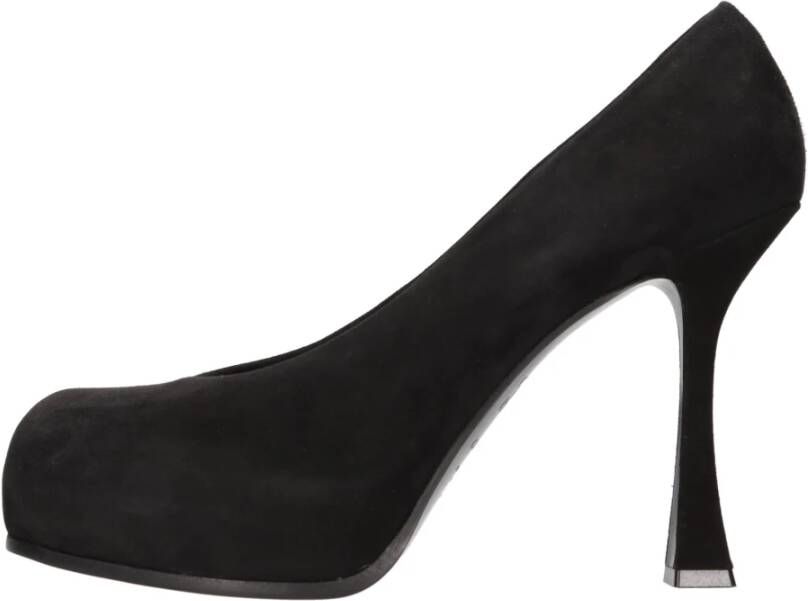 Casadei Met hak zwart Black Dames