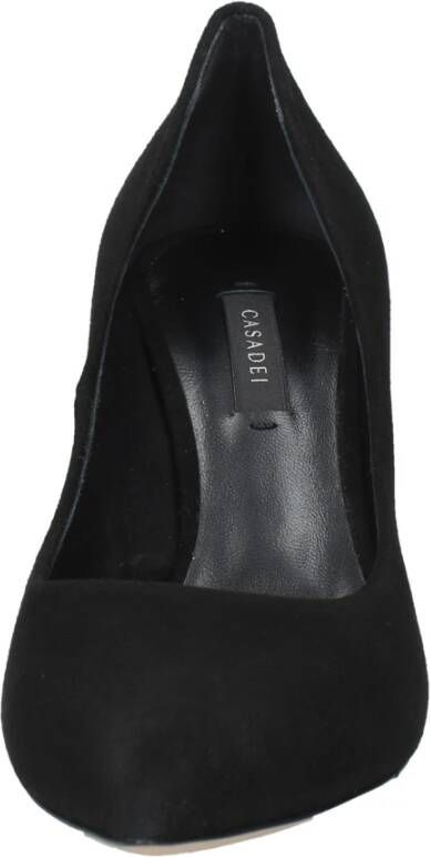 Casadei Met hak zwart Black Dames