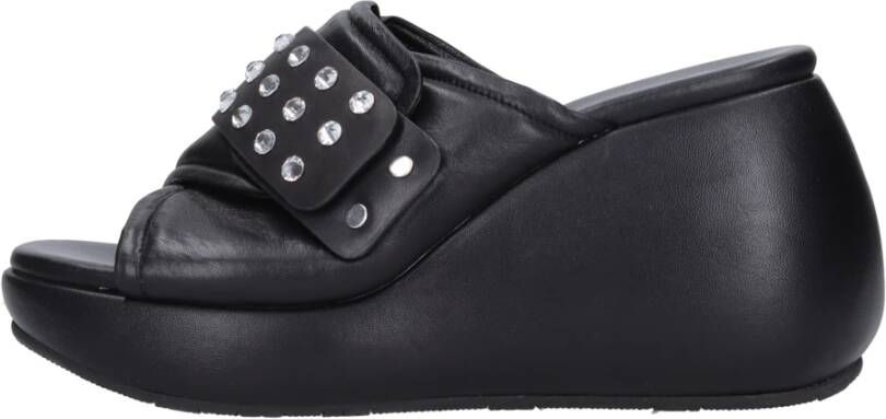 Casadei Met hak zwart Black Dames