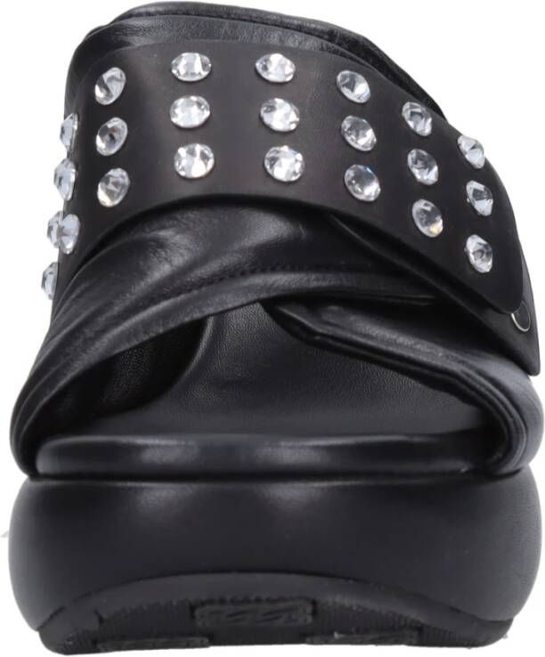 Casadei Met hak zwart Black Dames