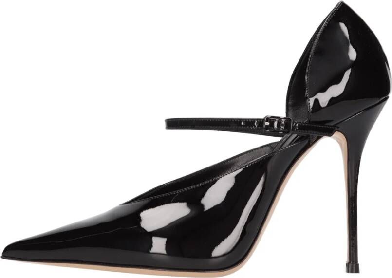 Casadei Met hak zwart Black Dames