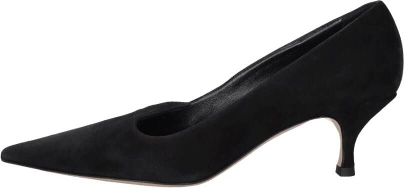 Casadei Met Hak Zwart Black Dames