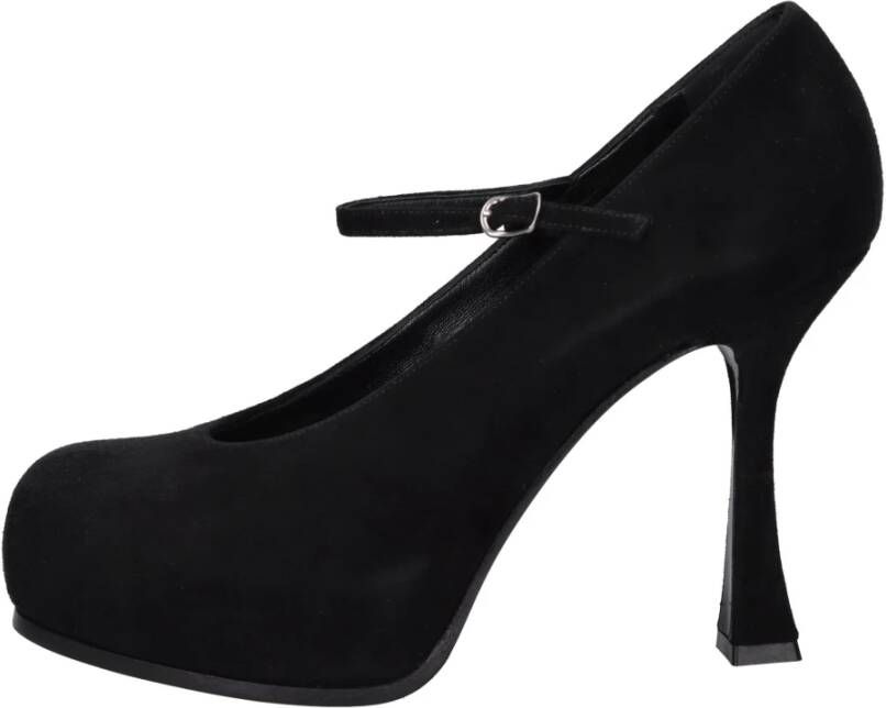 Casadei Met hak zwart Black Dames