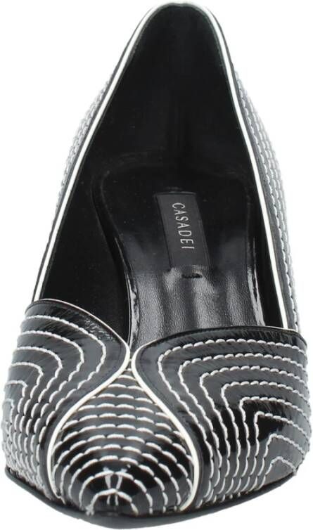 Casadei Met hak zwart Black Dames