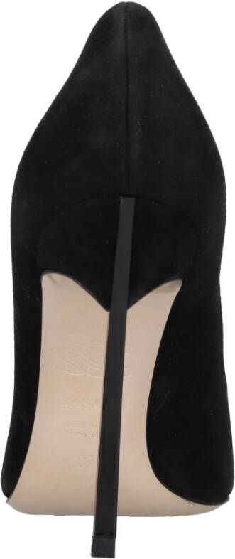 Casadei Met Hak Zwart Black Dames