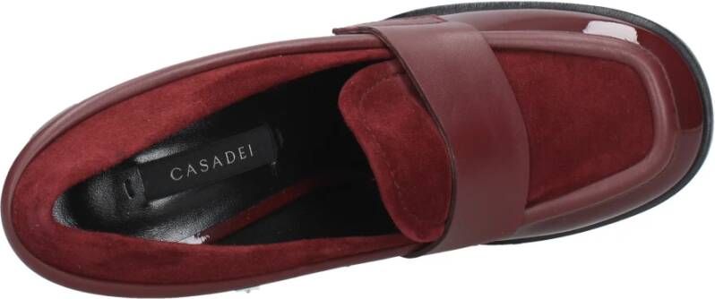 Casadei Met hiel Bordeaux Red Dames