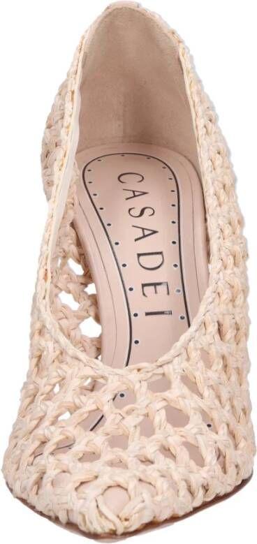 Casadei Met hielcrème Beige Dames