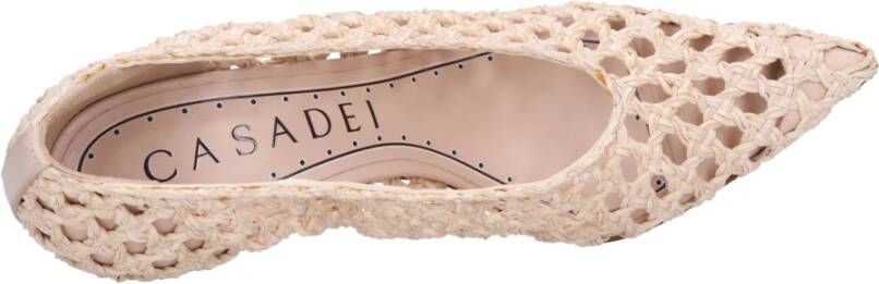 Casadei Met hielcrème Beige Dames