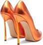 Casadei Metallic Tulip Blade Pump Orange Dames - Thumbnail 4