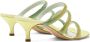 Casadei Groene Hollywood sandalen met hak en kristalversieringen Green Dames - Thumbnail 4