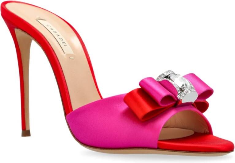 Casadei Muiltjes met hak Pink Dames