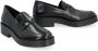 Casadei Nep Leren Loafers Ronde Neus Black Dames - Thumbnail 2