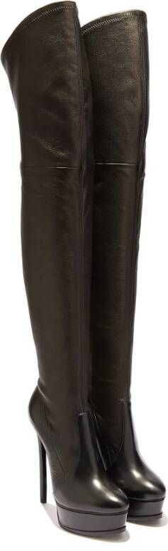 Casadei Over-knee Boots Black Dames