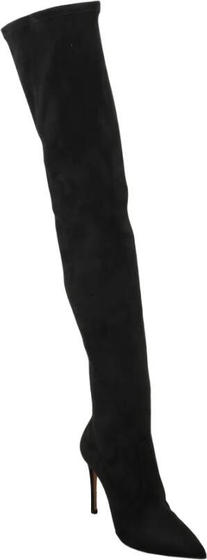 Casadei Over-knee Boots Black Dames