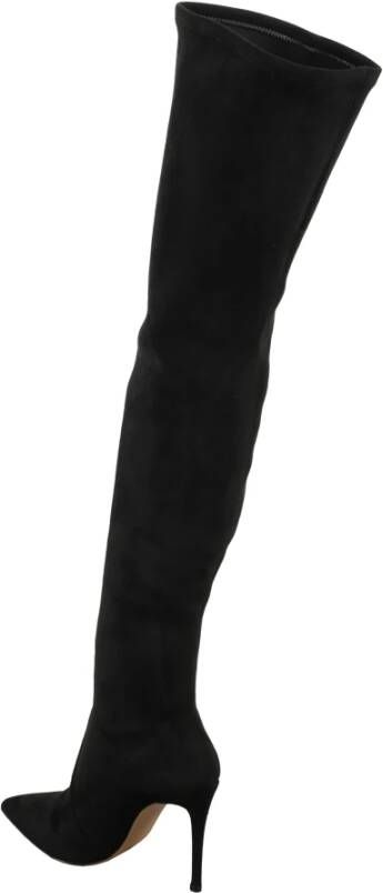 Casadei Over-knee Boots Black Dames