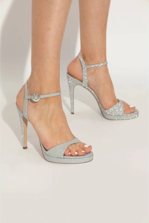 Casadei Plateausandalen Gray Dames