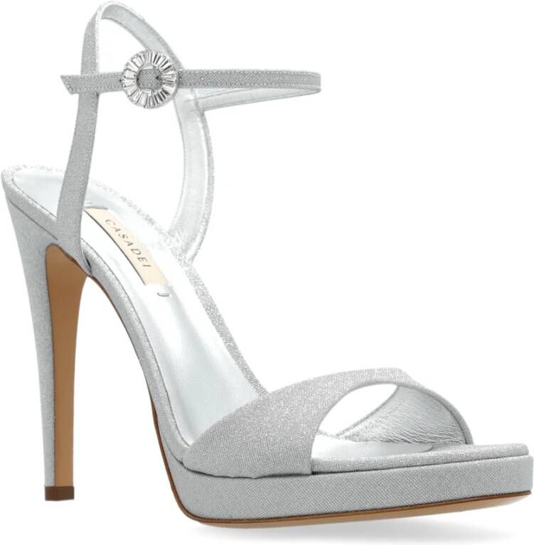 Casadei Plateausandalen Gray Dames