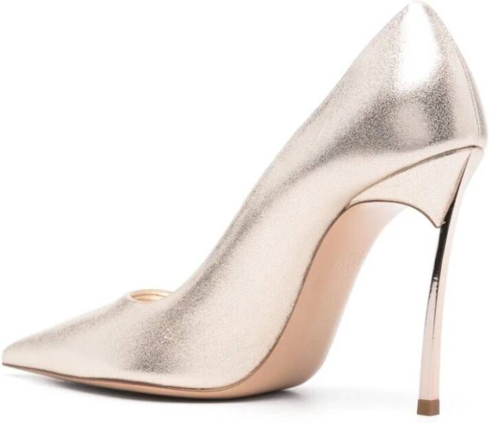 Casadei Platinum Superblade Jolly Decellete Gray Dames