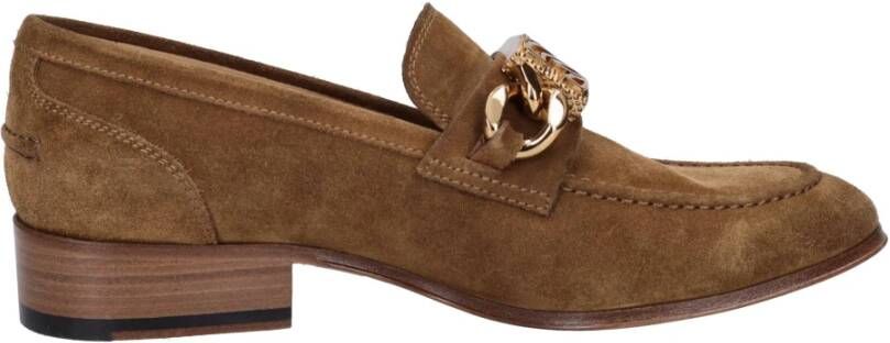 Casadei Platte schoenen Bruin Brown Dames