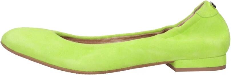 Casadei Platte schoenen Groen Green Dames