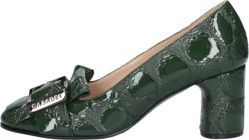 Casadei Platte schoenen Groen Green Dames