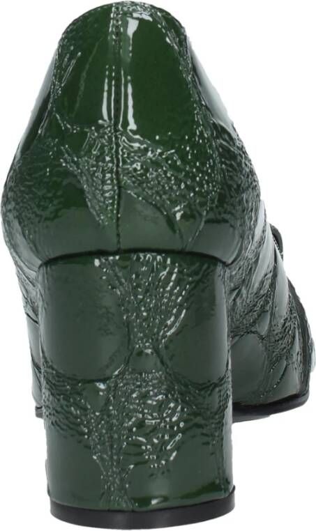 Casadei Platte schoenen Groen Green Dames