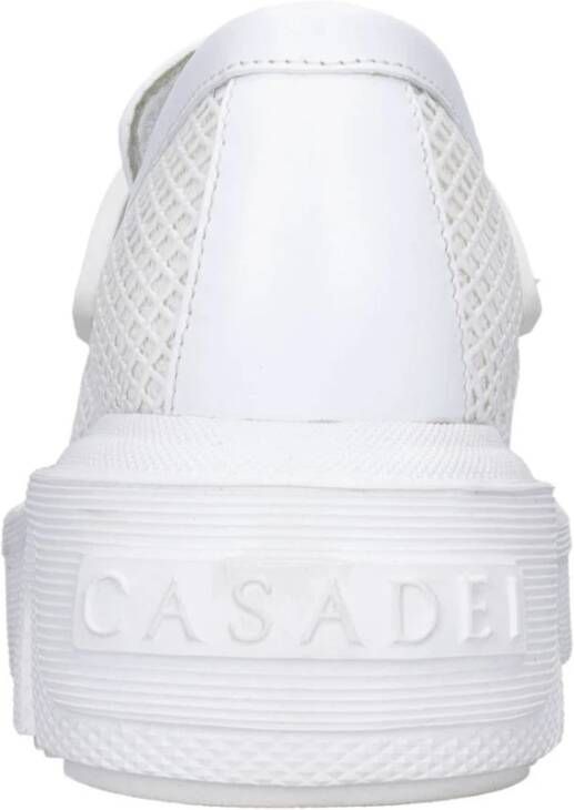 Casadei Platte schoenen Wit White Dames