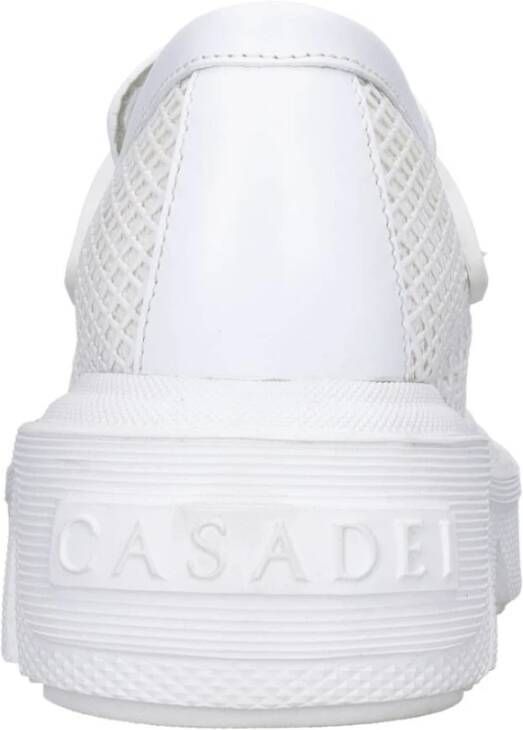 Casadei Platte schoenen Wit White Dames