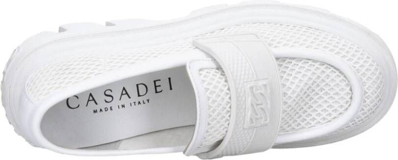 Casadei Platte schoenen Wit White Dames