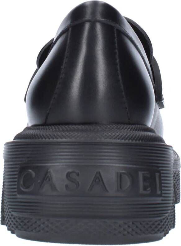 Casadei Platte schoenen Zwart Black Dames