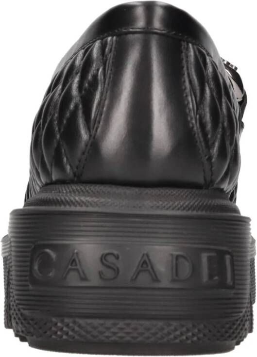 Casadei Platte schoenen Zwart Black Dames