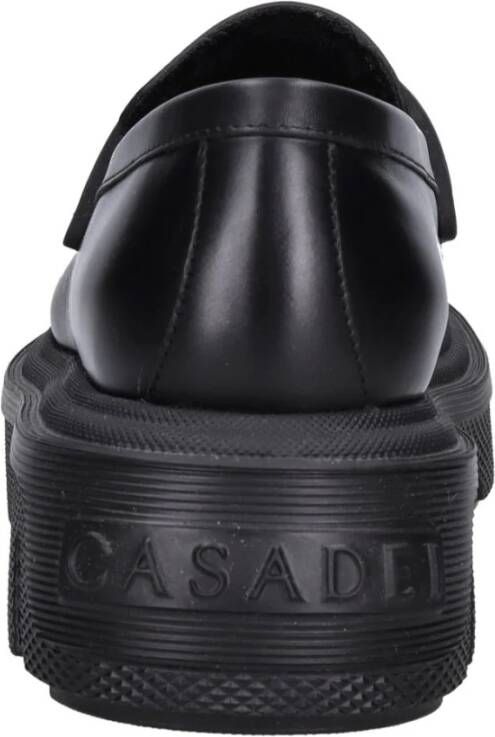 Casadei Platte schoenen Zwart Black Dames