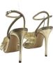 Casadei Polyester Sandaal met Enkelband Yellow Dames - Thumbnail 3