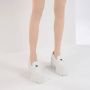 Casadei Cyberpunk Hybrid Loafers White Dames - Thumbnail 4