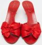 Casadei Pre-owned Fabric sandals Red Dames - Thumbnail 3