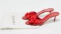 Casadei Pre-owned Fabric sandals Red Dames - Thumbnail 9