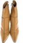 Casadei Pre-owned Leather boots Beige Dames - Thumbnail 2