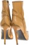 Casadei Pre-owned Leather boots Beige Dames - Thumbnail 4