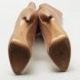 Casadei Pre-owned Leather boots Beige Dames - Thumbnail 5